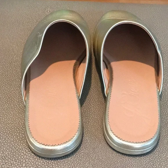 J. Crew Slip-On Leather Flats  (9.5) - Picture 2 of 8